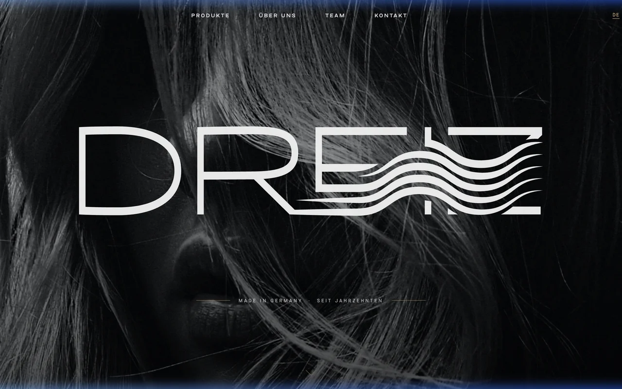 Dreiz — Luxury Cosmetics Brand Website